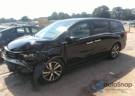 2022 Honda Odyssey Touring z USA, uszkodzony, nr VIN 5FNRL6H87NB056067
